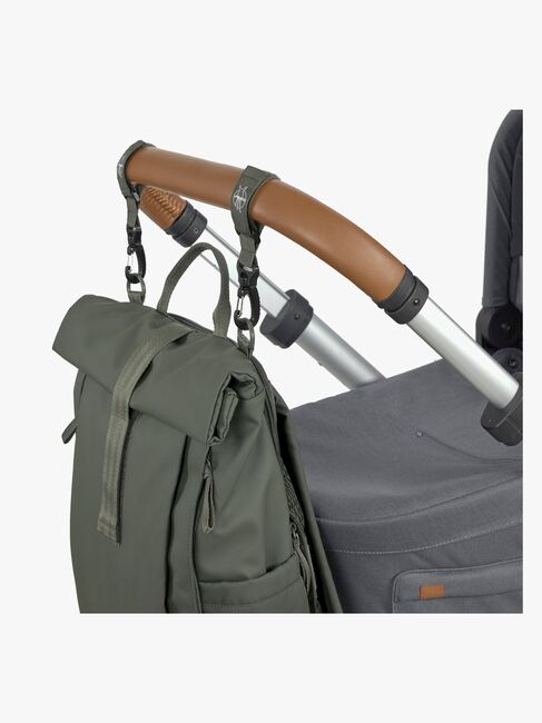 Lässig Rolltop Stelleveske Ryggsekk, Olive