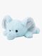 Teddykompaniet Kosedyr Liggende Elefant 34 cm, Lyseblå