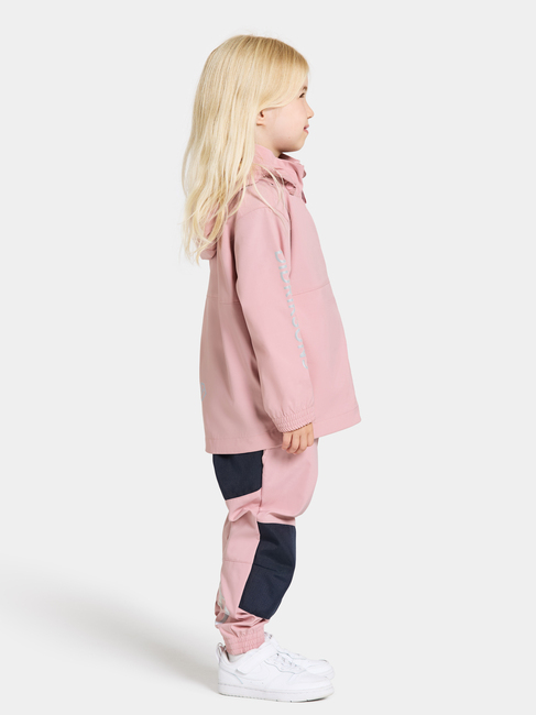 Didriksons  Bringebær Vindjakke, Soft Pink