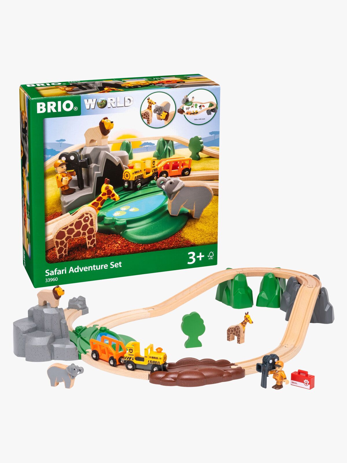 BRIO World 33960 Lekesett Safari