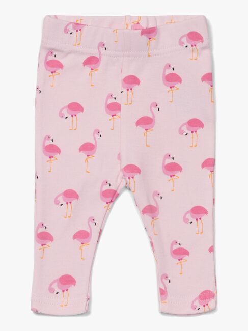 Tiny Treasure Lexi Leggings 2-Pack, Pink/Flamingo
