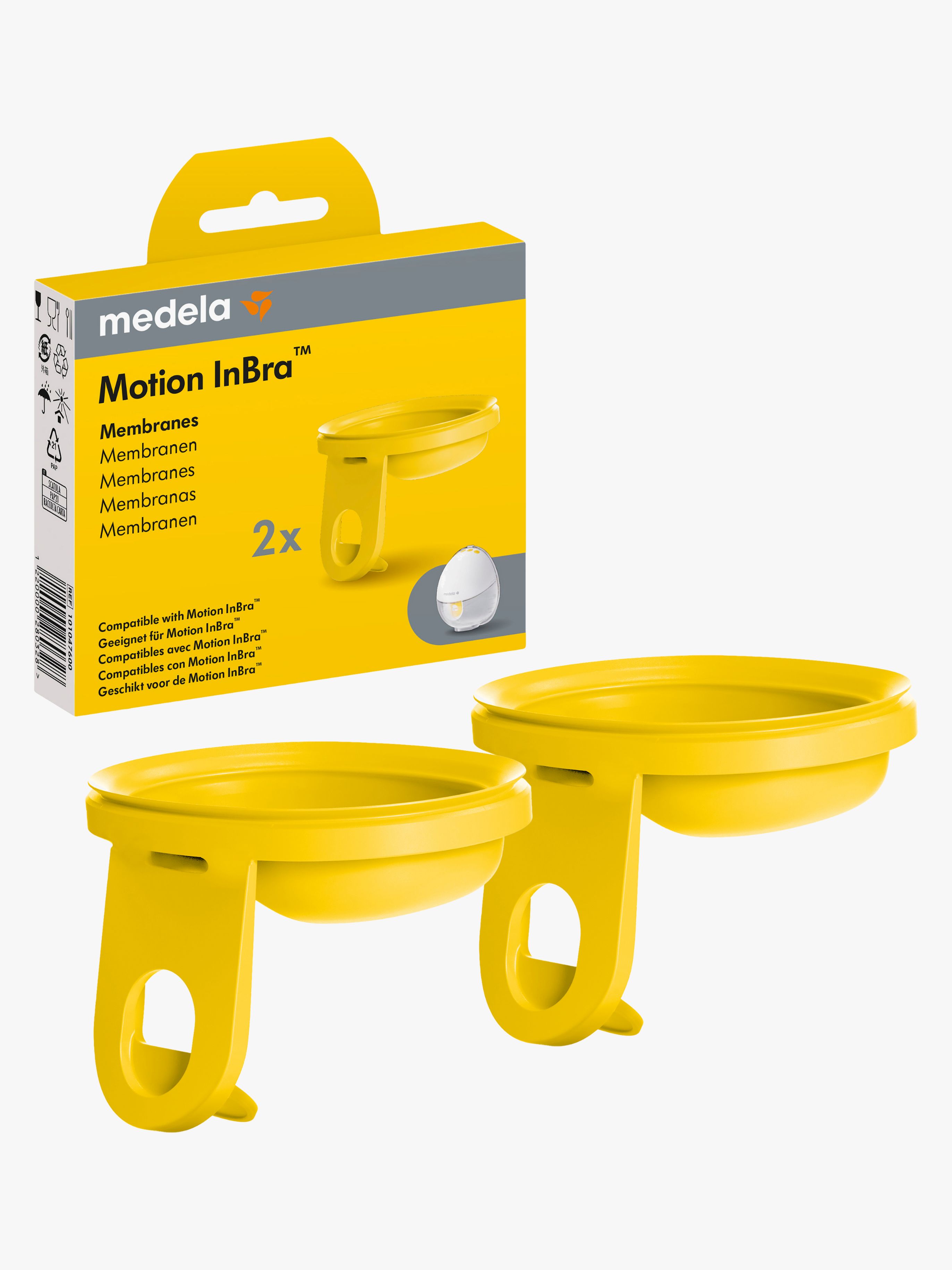 Medela Motion InBra Membran 2-Pakk - Brystpumper & Tilbehør