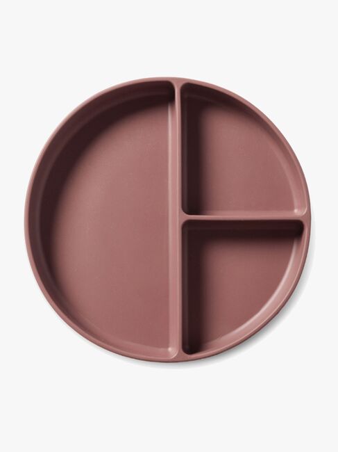 nuuroo Mingo Delt Tallerken Silikon, Mahogany