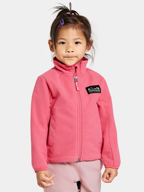 Didriksons Muskot  Vindtett Vindfleecejakke, Dusty Azalea