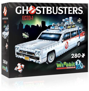 Wrebbit 3D Puslespill Ghostbusters Ecto-1
