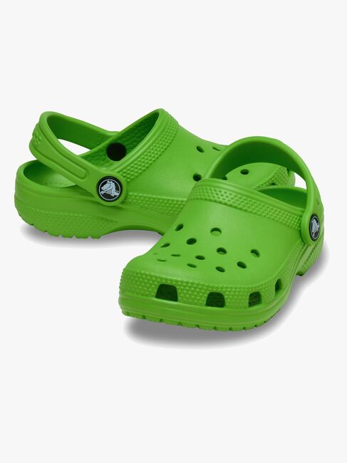 Crocs Classic Kids Tøfler, Grønn