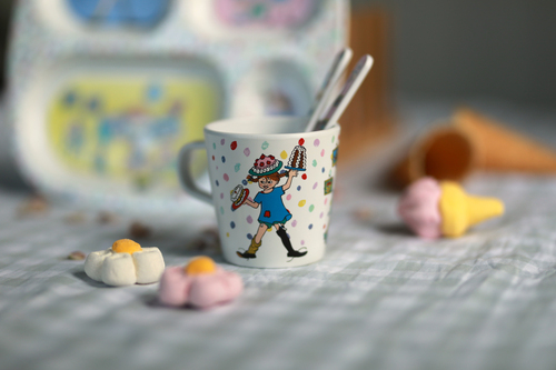 Pippi Langstrømpe Bursdag Kopp med Håndtak