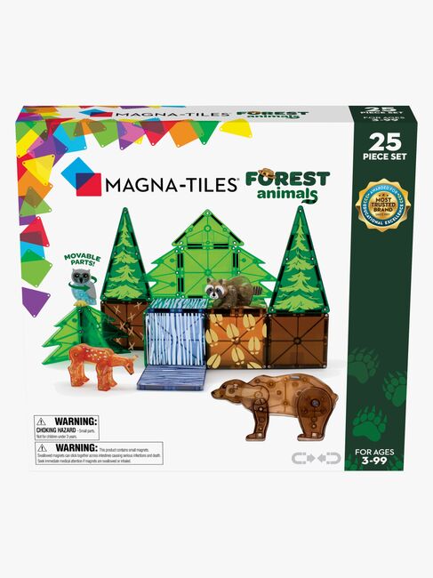 MAGNA-TILES Dyr I Skogener Byggesett 25 Deler