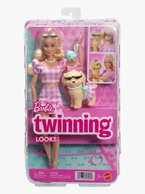 Barbie Motedukke Twinning Looks, Rosa