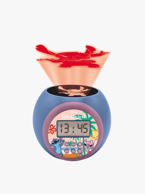 Lexibook Lilo & Stitch Projector Vekkeklokke