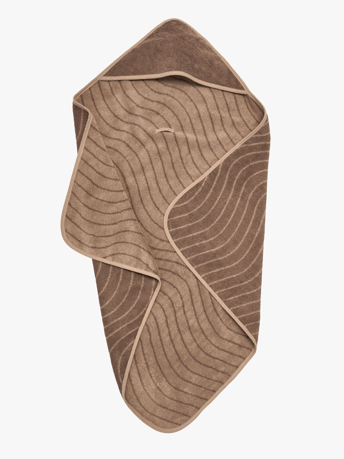Leander Håndkle med Hette, Woodland Clay