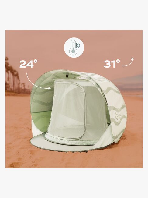 BabyMoov UV-Telt Moov & Protect, Green Lagoon
