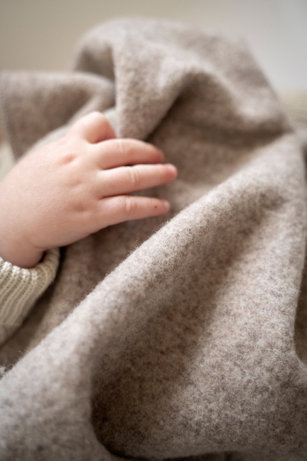 Baby's Only Newborn Teppe Merinoull TOG 1, Brushed Sand