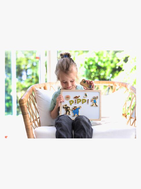 Pippi Langstrømpe Magnetbokstaver og Figurer