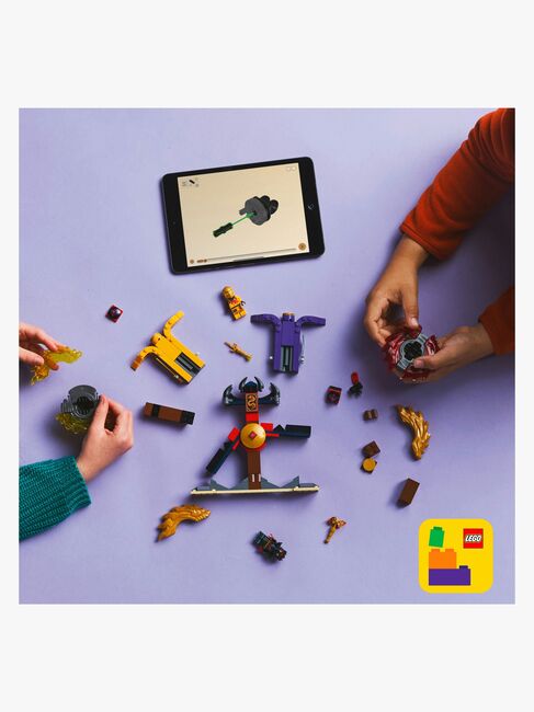 LEGO Ninjago 71826 Stridspakke med Spinjitzu-dragespinnere