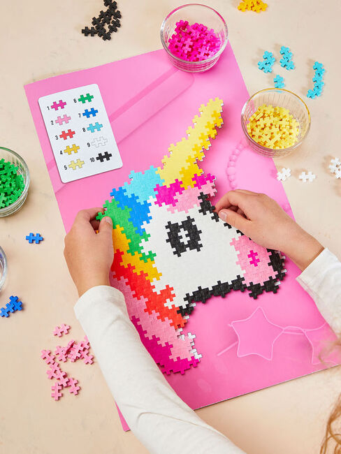 Plus-Plus Unicorn Barnepuslespill