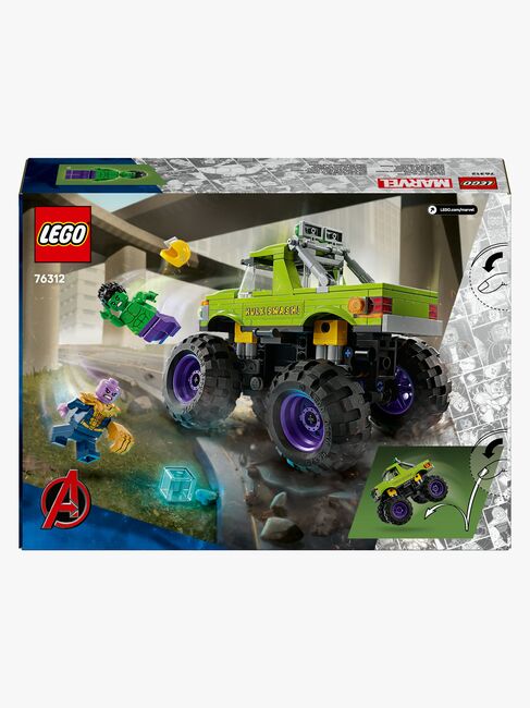 LEGO Super Heroes 76312 Hulk-monstertruck mot Thanos