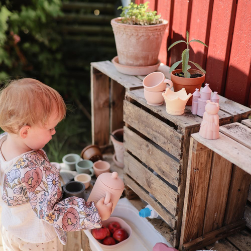 Mushie Badeleker Prinsesse 4-Pakk