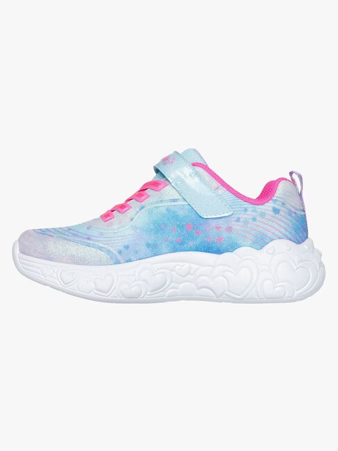 Skechers ETERNAL HEART LIGHTS  Blinkende Sneakers, Blå