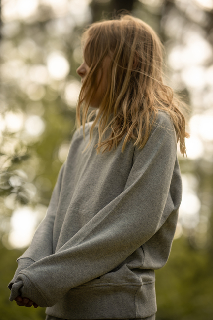 Lindberg Squad Hettegenser, Grey/Melange