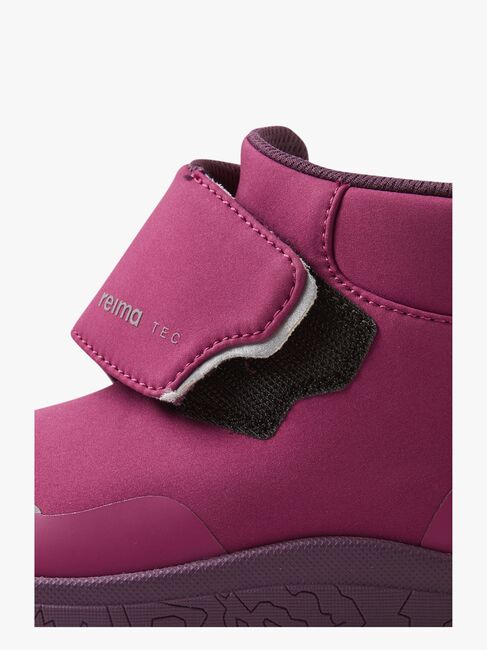 Reima Hyppii Barefoot WP Sneakers, Cool Burgundy