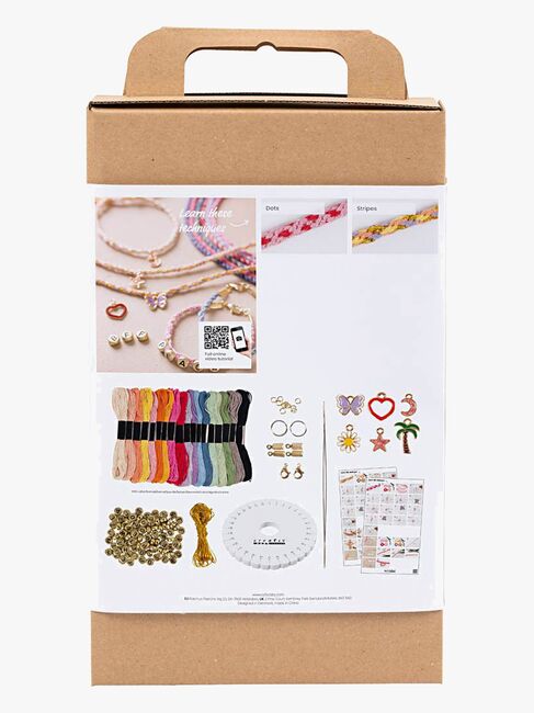 CreativCompany Kumihimo DIY Armbåndsett