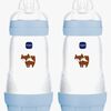 MAM Easy Start Tåteflaske Anti-kolikk 260 ml 2-Pakk, Blå