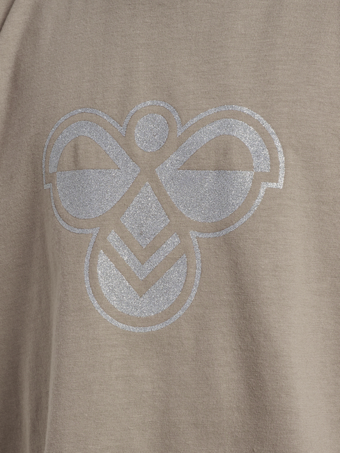 Hummel JR Ruffle T-skjorte, Rock Ridge