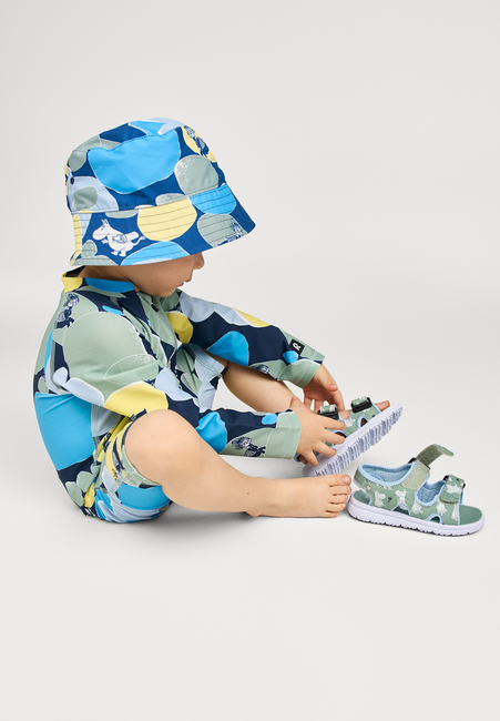 Reima Mummitrollet Sandig UV-Drakt, Stone Green