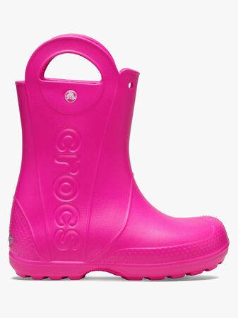 Crocs Handle It Kids Gummistøvler, Pink Crush