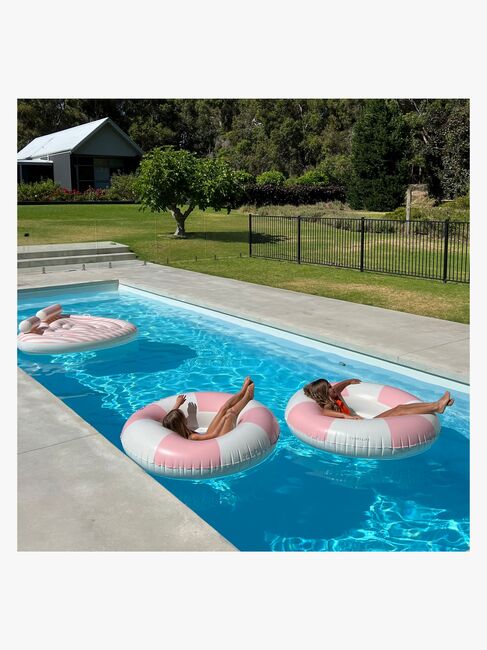 SUNNYLiFE Luxe Badering, Stole My Heart Pink Stripe