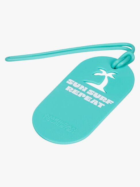 American Tourister Fun Tags Bagasjemerke 2-Pakk, Sun Surf Repeat
