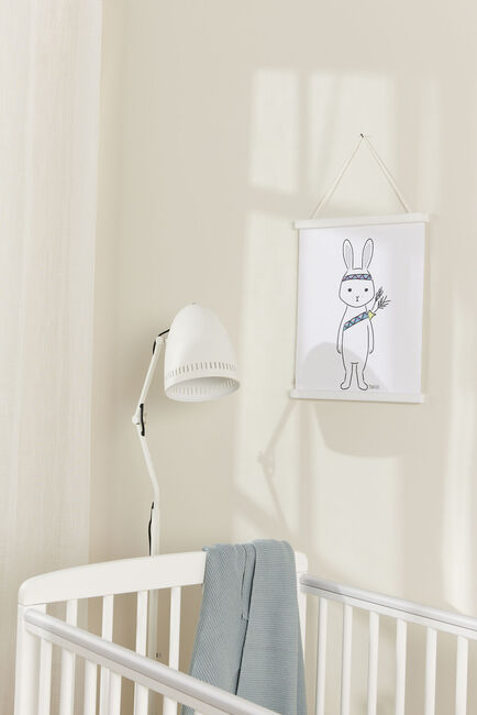 Minitude Plakathenger Liten, Hvit