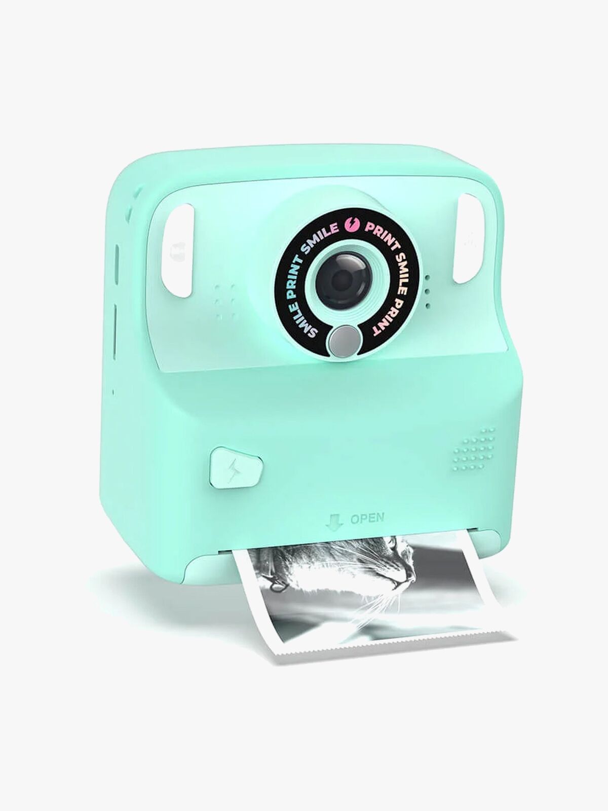 MOB Pixiprint Polaroidkamera med Spill, Turkis