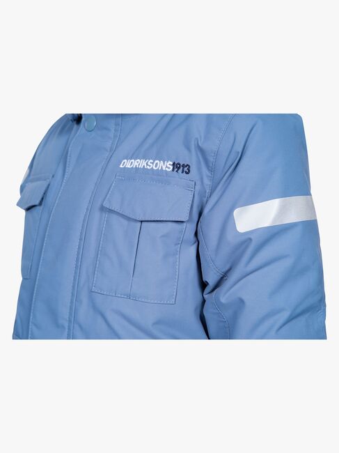 Didriksons Nokosi Parka Jakke, Coldsmoke Blue