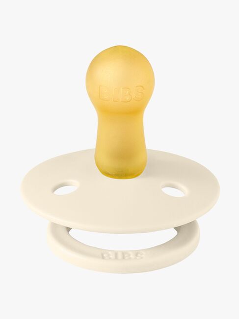 BIBS Smokk Colour 2-pack Lateks Størrelse 2, Ivory/Blush