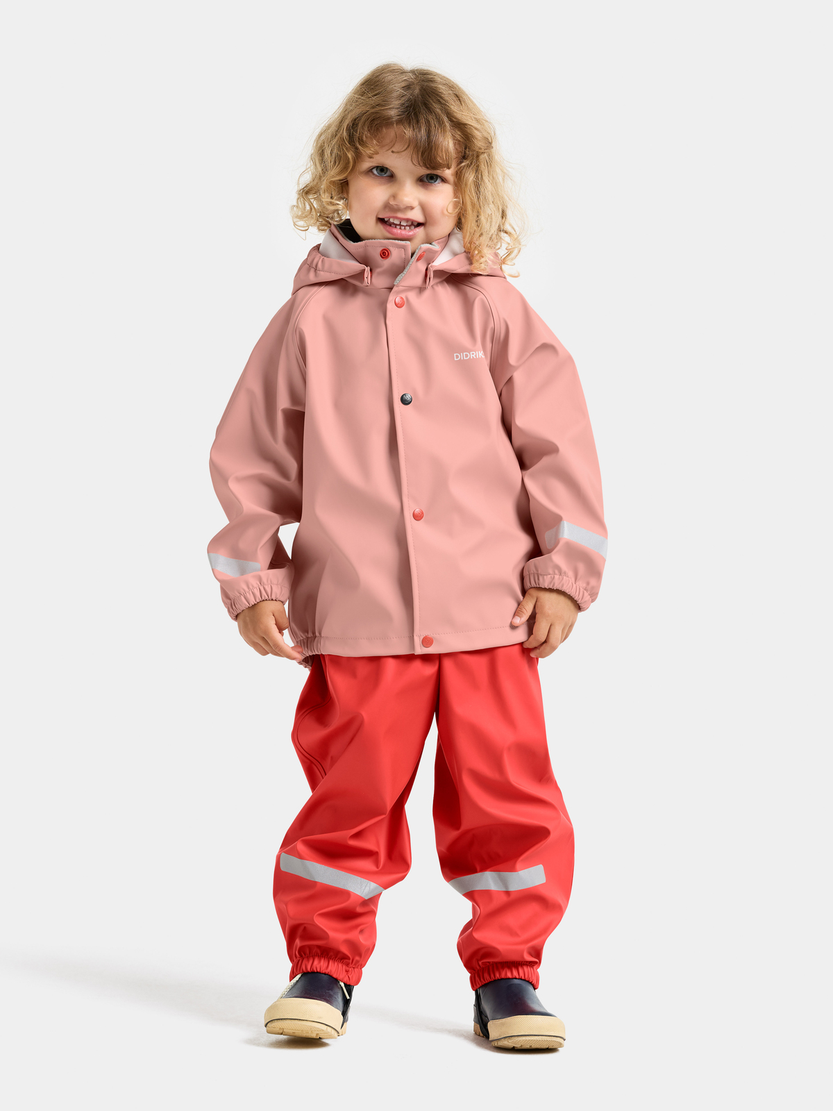 Didriksons Slaskeman Regnsett, Powder Peach