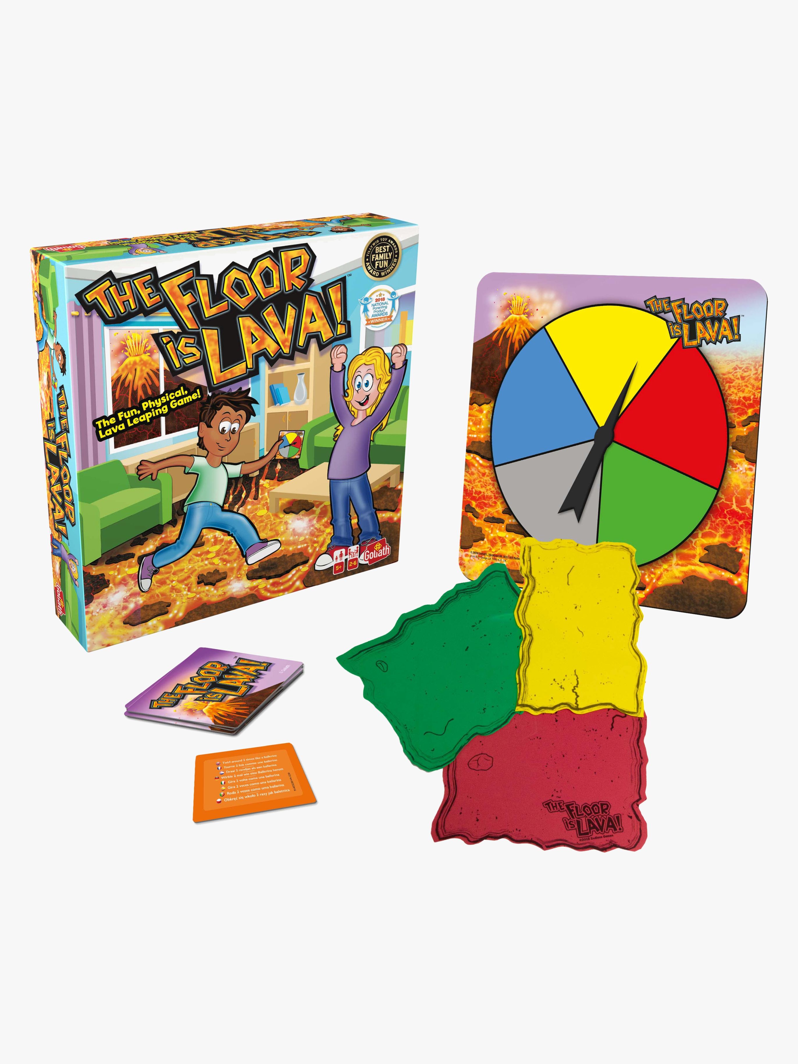Goliath Games The Floor is Lava Spill - Barnespill - Plast