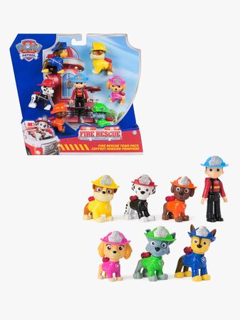 Paw Patrol Brannredning Figursett 7-Pakk