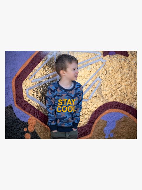 Luca & Lola Vincenzo Genser, Blue Camouflage