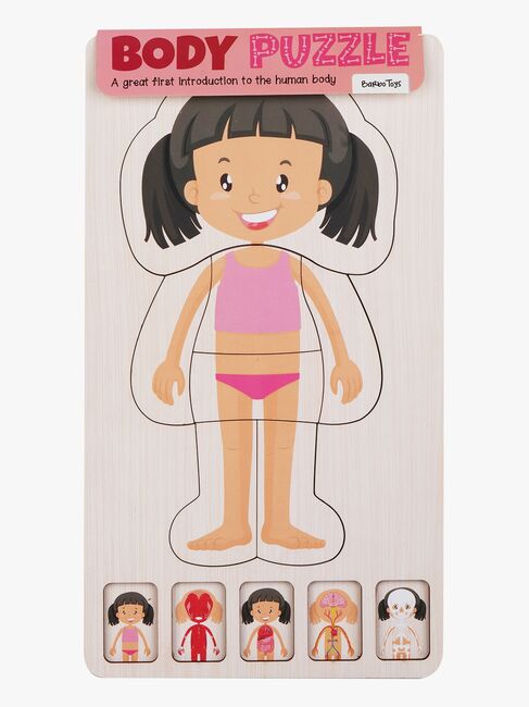 Barbo Toys Kroppspuslespill, Rosa