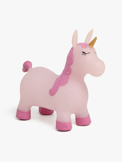 Cloudberry Castle Hoppedyr Glitrende Enhjørning, Rosa