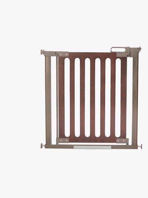 Safe & Care SafeGate Wood Pressure Fit Sikkerhetsgrind, Brun