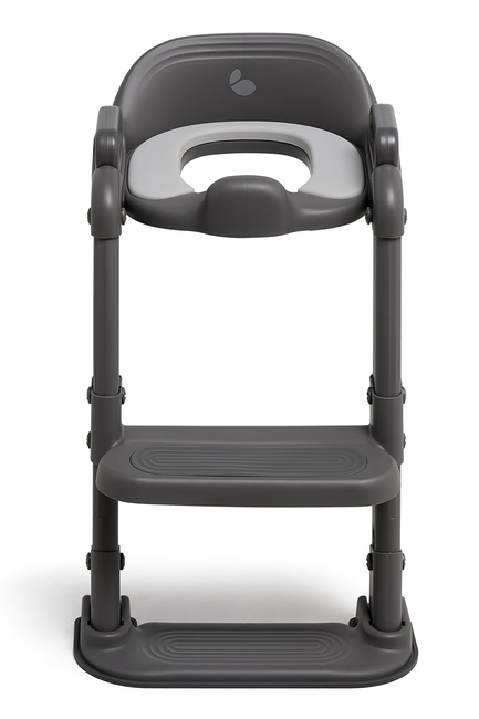 Beemoo CARE Assist Toalettsete med Stige, Deep Grey