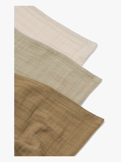 LIEWOOD Lewis Musselinteppe 3-Pack, Sandy