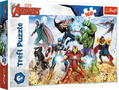 Trefl Marvel The Avengers Puslespill 160 Brikker