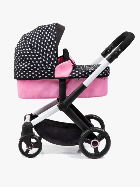 Bayer Design Xeo Dukkevogn, Svart/Rosa