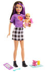 Barbie Skipper Babysitters Dukke Med Tilbehør