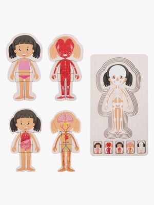 Barbo Toys Kroppspuslespill, Rosa