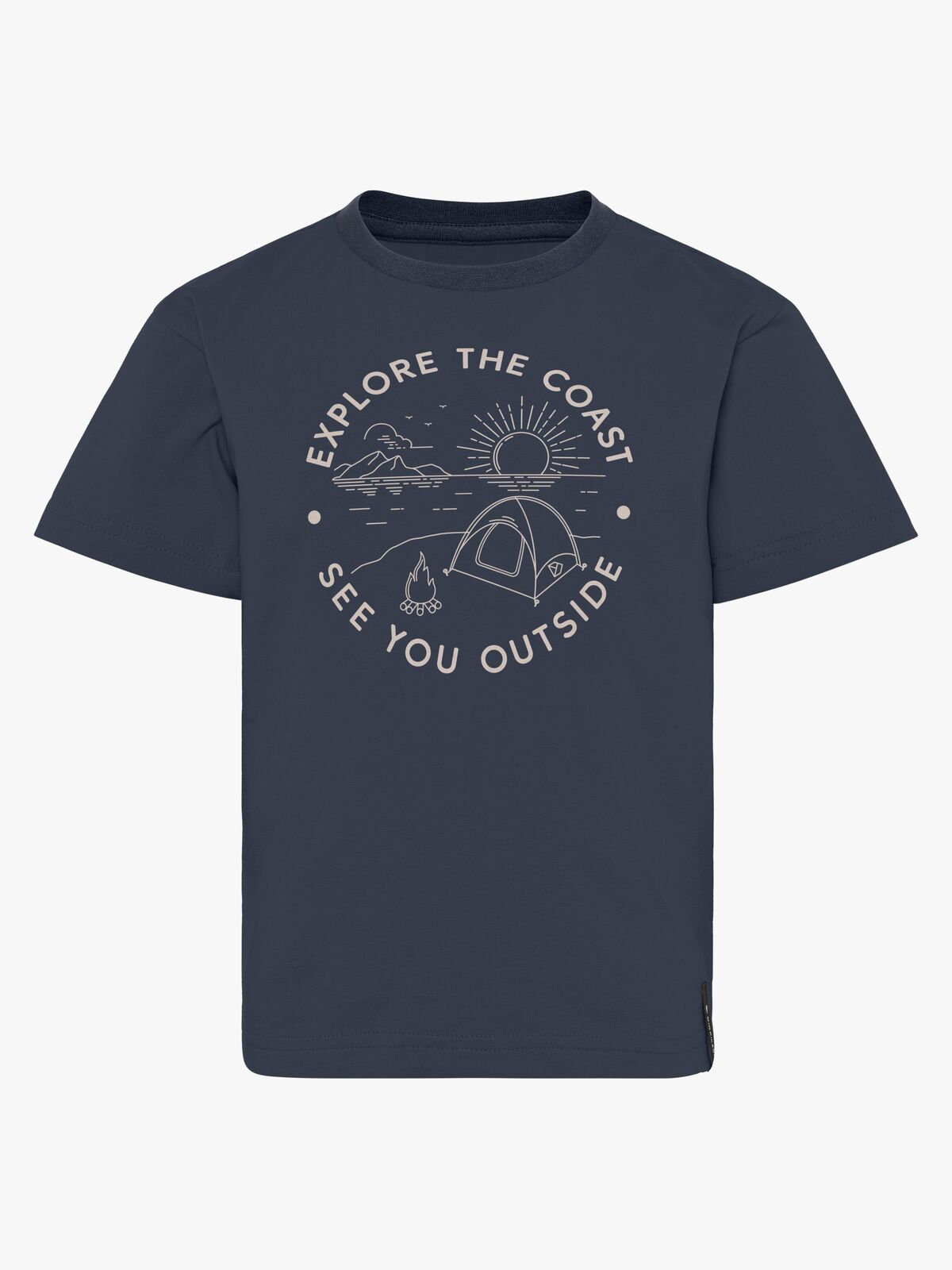 Didriksons Mynta T-skjorte, Marineblå